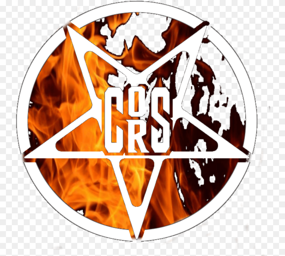 Satanic, Fire, Flame, Symbol, Star Symbol Free Png Download