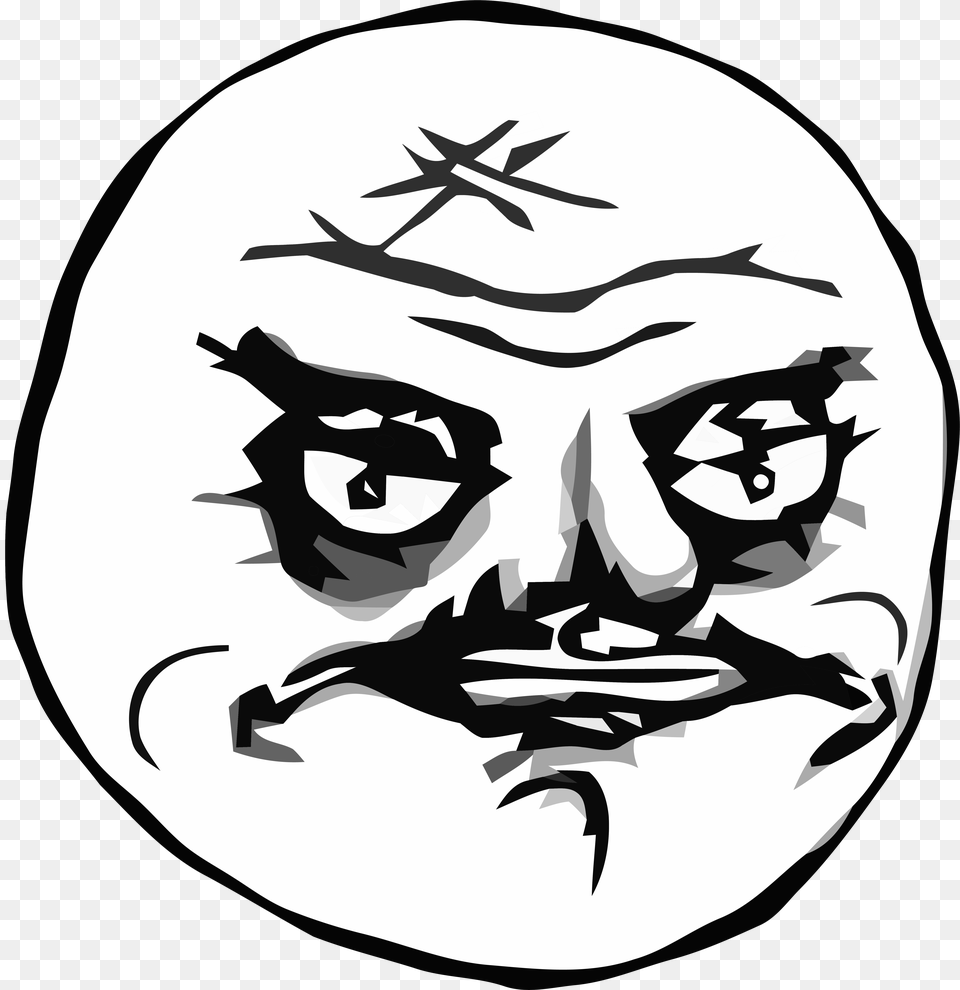 Me Gusta Face, Stencil, Person Free Transparent Png