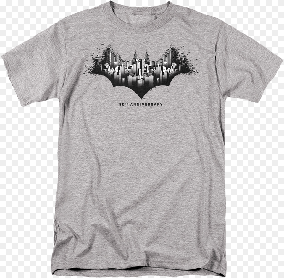 80th Anniversary Batman T Shirt Retro Motorcycle T Shirt, Clothing, T-shirt Png