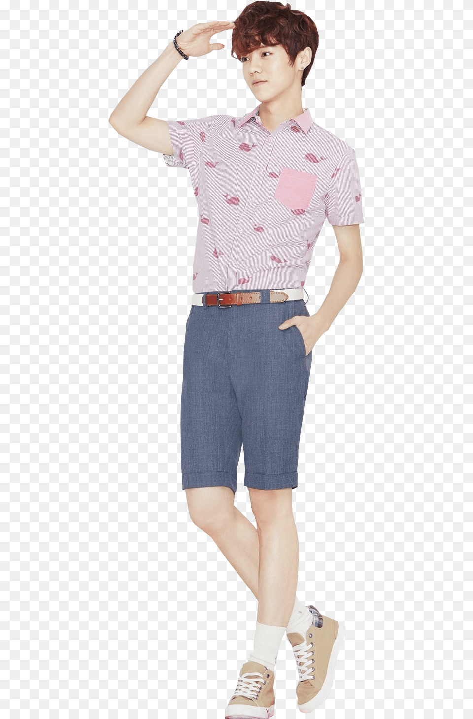 Luhan, Sleeve, Shorts, Blouse, Clothing Png Image