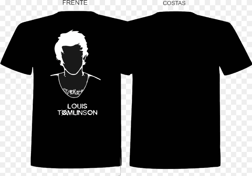 Louis Tomlinson, Clothing, T-shirt, Adult, Male Free Png Download