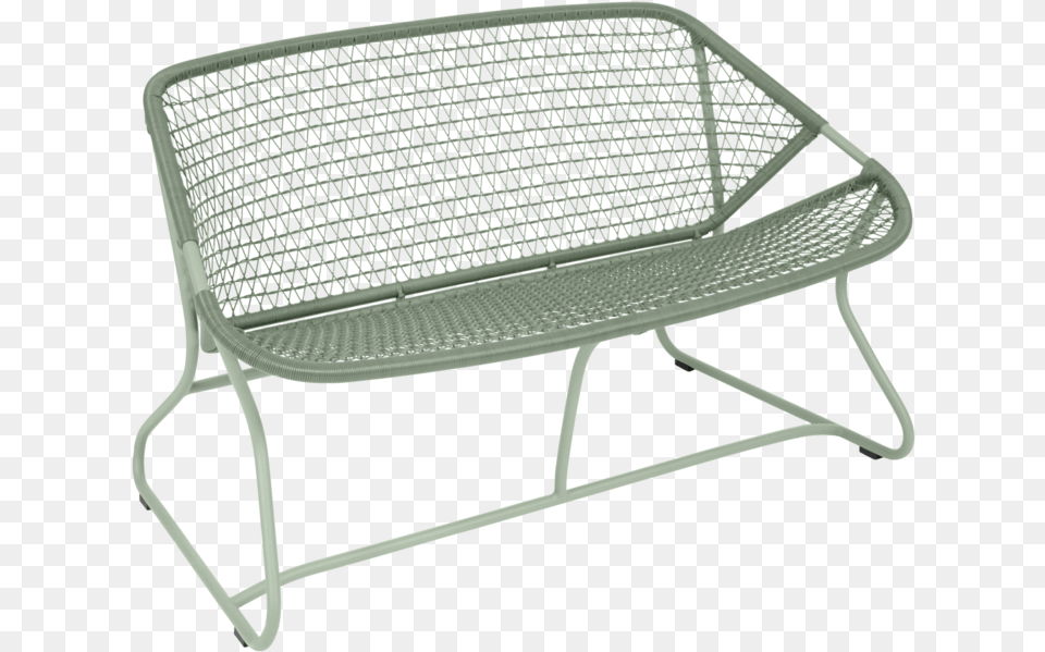 82 Cactus Banquette Full Product 876 Fermob Sixties, Bench, Furniture, Chair Free Png Download