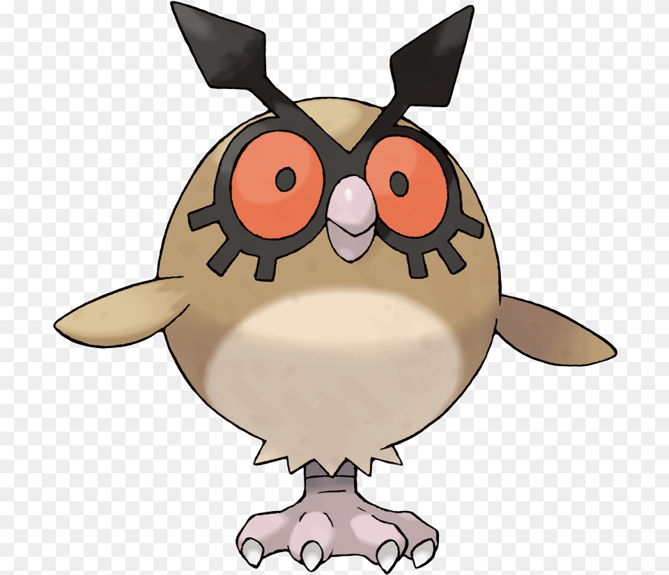 825x825 163hoothoot Pokemon Hoothoot, Baby, Person, Animal Free Png Download