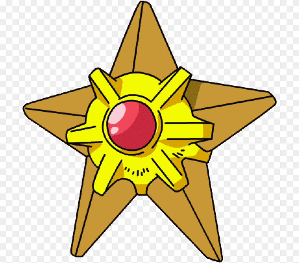 831x856 Pokemon Real Life Staryu, Star Symbol, Symbol, Bulldozer, Machine Png Image