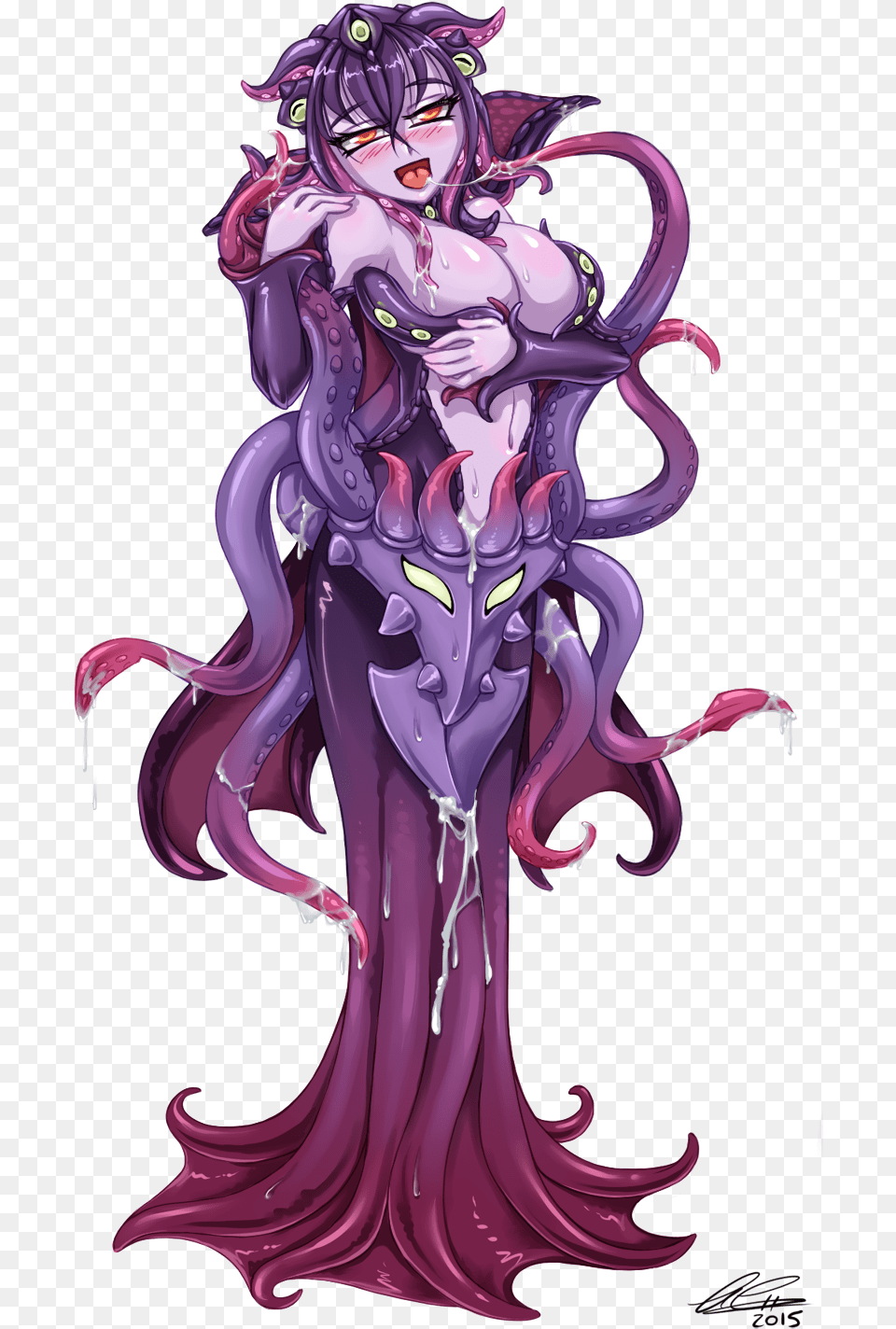 841x1509 Mindflayer Female Mind Flayers, Book, Comics, Publication, Purple Png