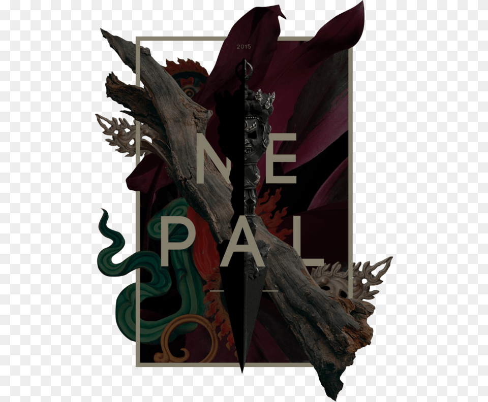Nepal Flag, Weapon, Knife, Dagger, Blade Png