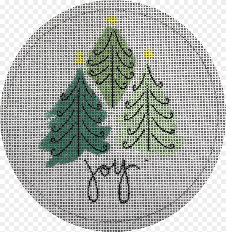 Christmas Trees, Embroidery, Pattern, Stitch Png