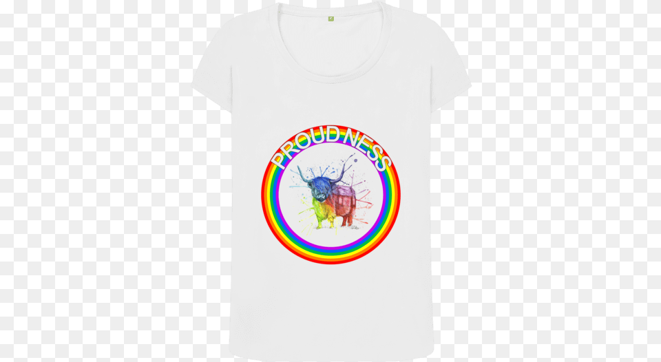 Rainbow Circle, Clothing, T-shirt, Shirt Free Png Download