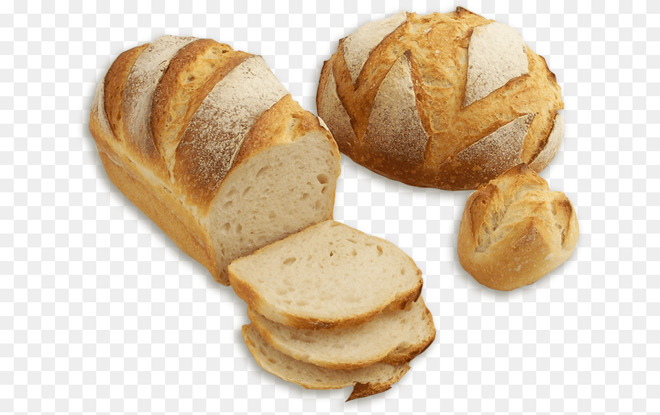 Slice Of Bread, Food, Bread Loaf, Bun Png Image