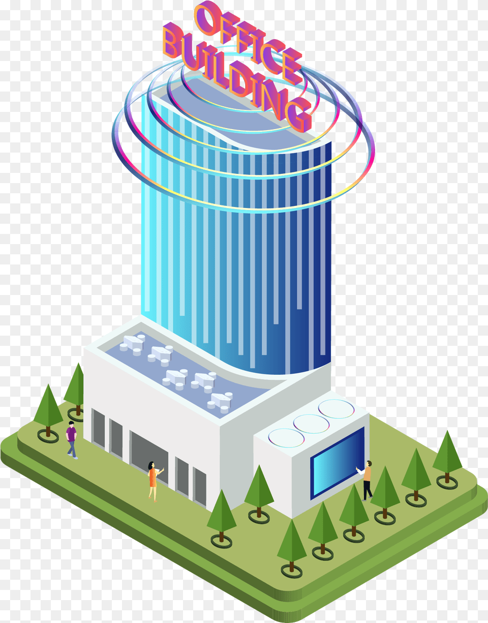 Office Building Vector, Cream, Birthday Cake, Food, Cake Free Png Download