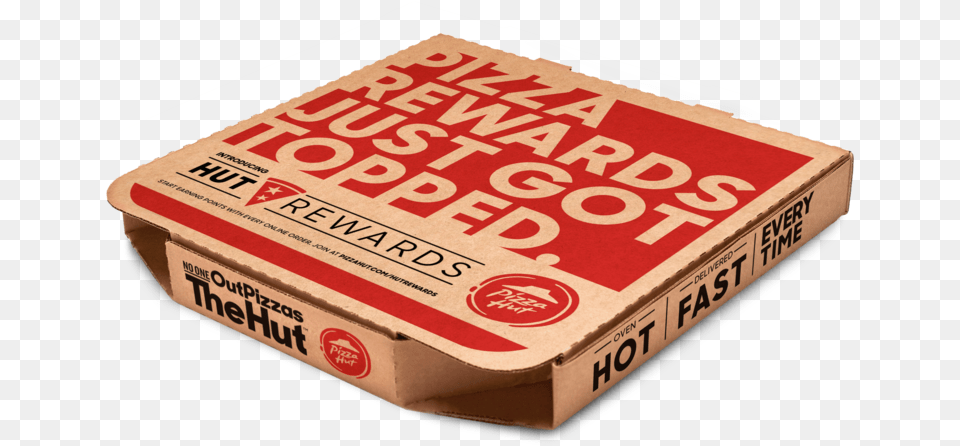 Pizza Hut, Box, Cardboard, Carton, Package Png Image