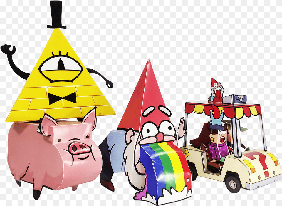 87ef6896 E108 49d4 Ad43 Fd0b6aaa5934 V Papercraft Gravity Falls, Machine, Wheel, Clothing, Hat Free Transparent Png