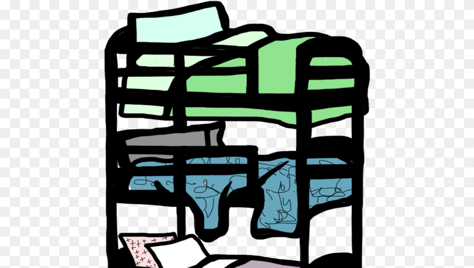 Furniture, Bed, Bunk Bed, Art Free Png