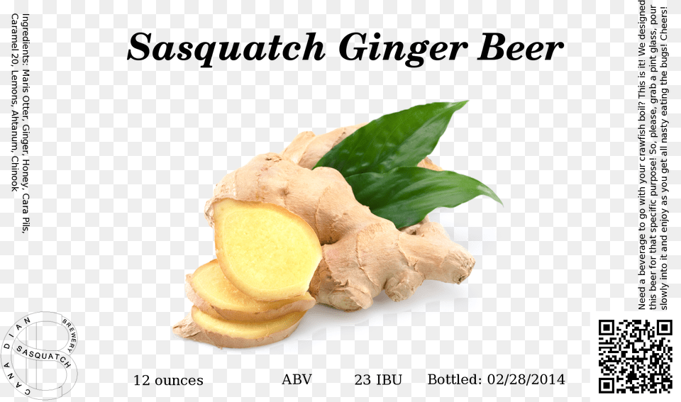 Sasquatch, Food, Ginger, Plant, Spice Free Png