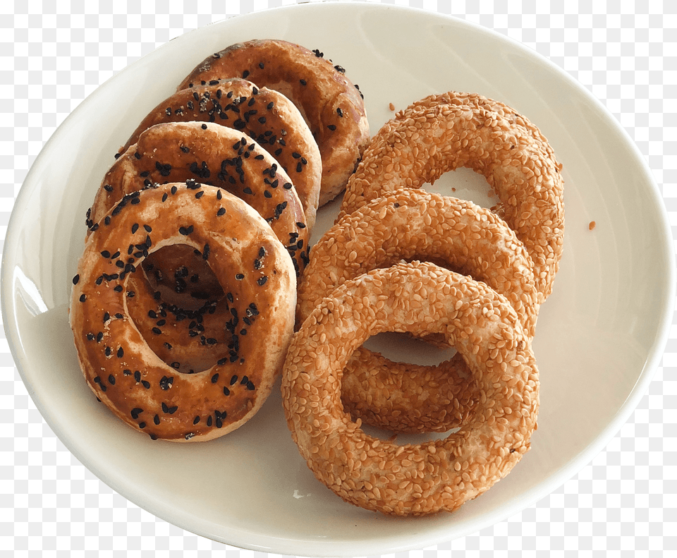 Kandil, Bread, Food, Plate, Bagel Free Png