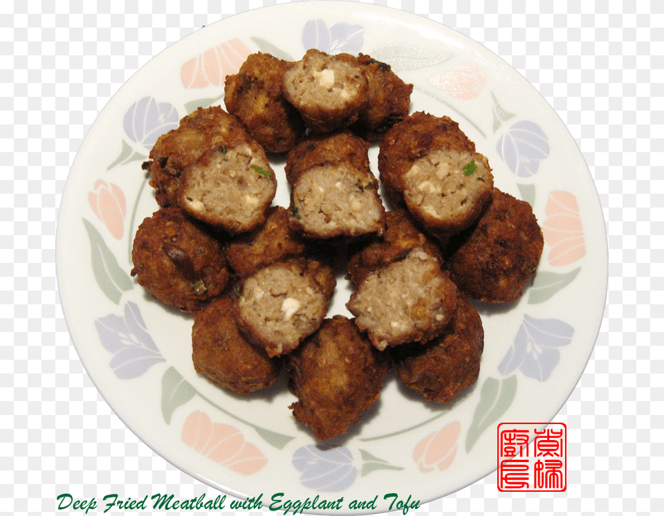 Meatball, Food, Meat, Plate, Bread Png Image