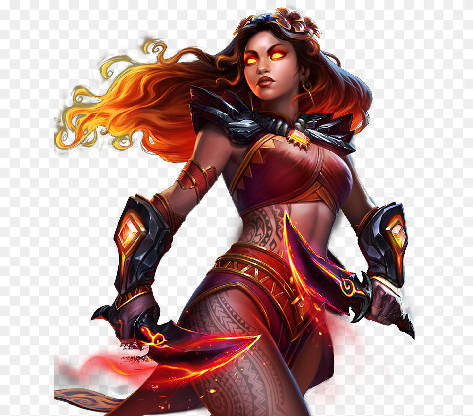 Smite, Adult, Person, Female, Woman Free Png