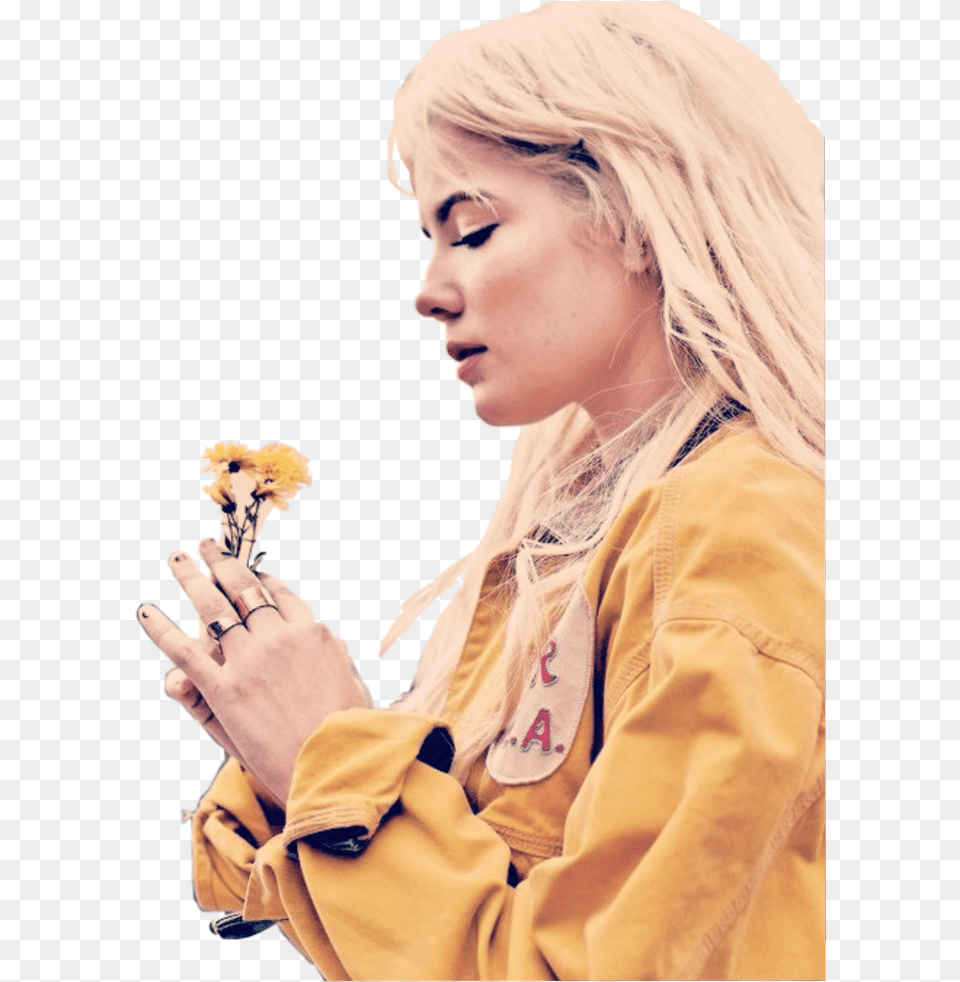 Halsey, Woman, Hand, Person, Finger Free Transparent Png