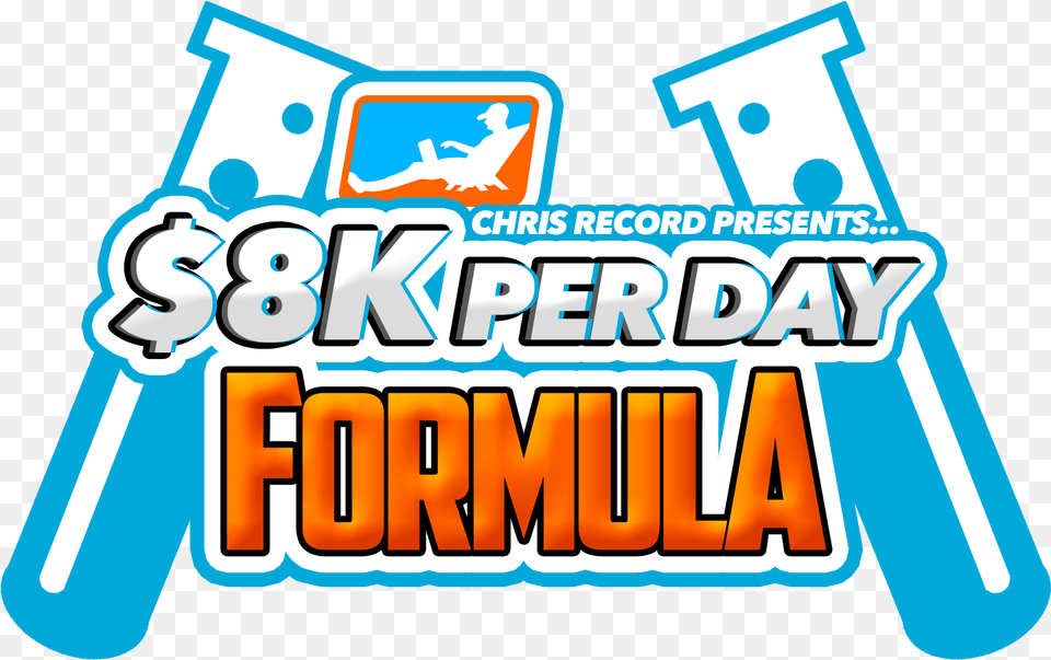 8k Per Day Formula By Chris Paypal Buy Now Button Transparent Formula, Text, Cleaning, Person Free Png Download