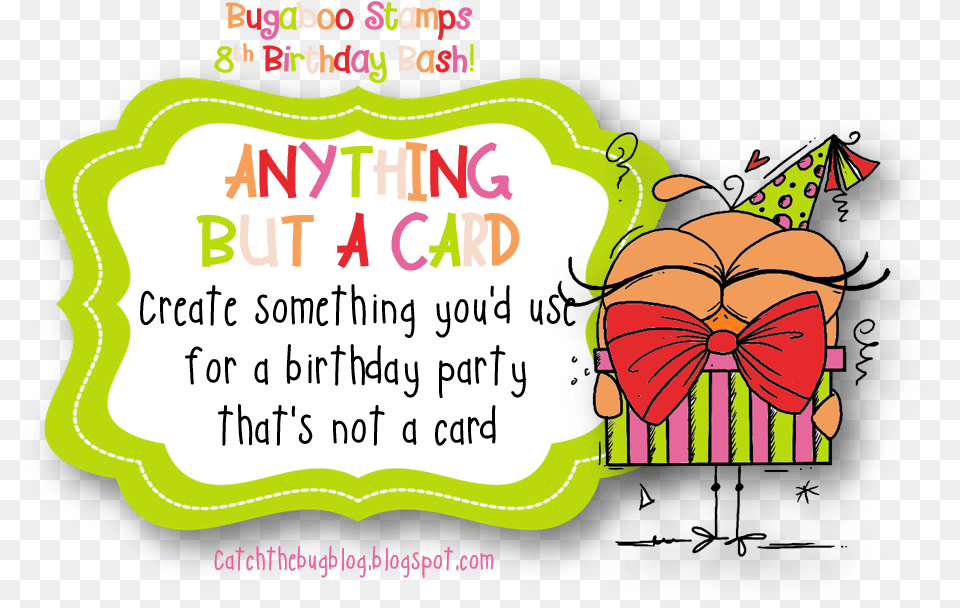 8th Birthday Bash For Party, Envelope, Greeting Card, Mail, Art Free Png