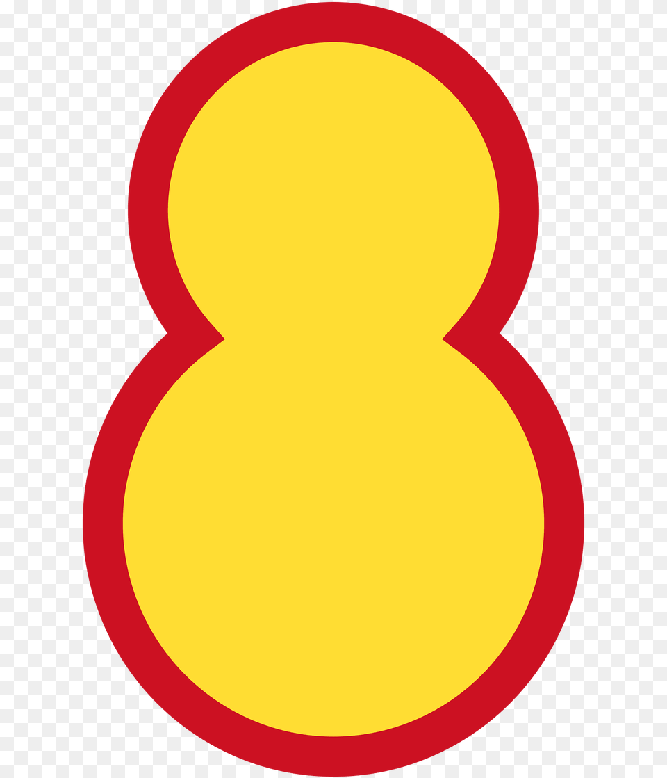 8th Infantry Division South Korea Clipart, Symbol, Text, Light, Traffic Light Free Transparent Png