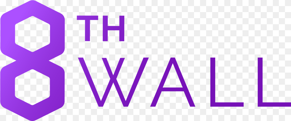 8th Wall, Purple, Logo, Text Png