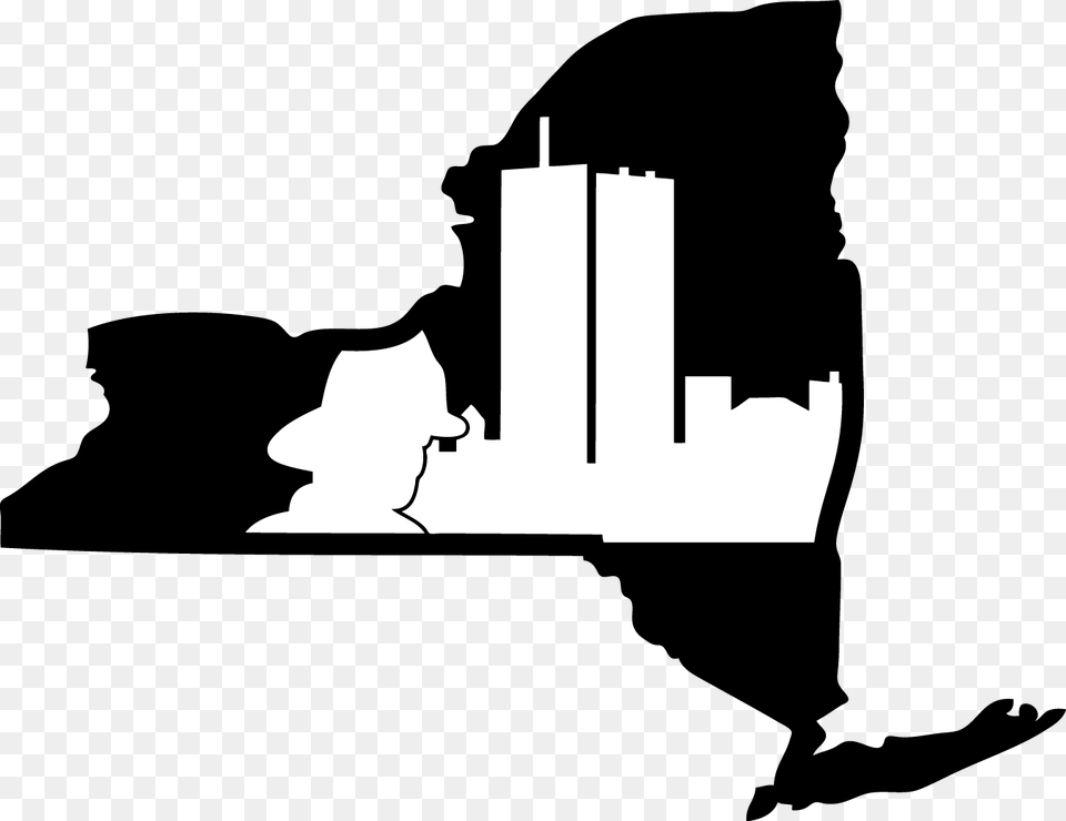 9 11 State Outline 2 Ny16 Outline Of New York Colony, Silhouette, Stencil, Baby, Person Free Png Download