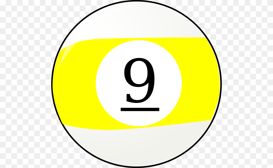 9 Ball, Number, Symbol, Text, Disk Free Png