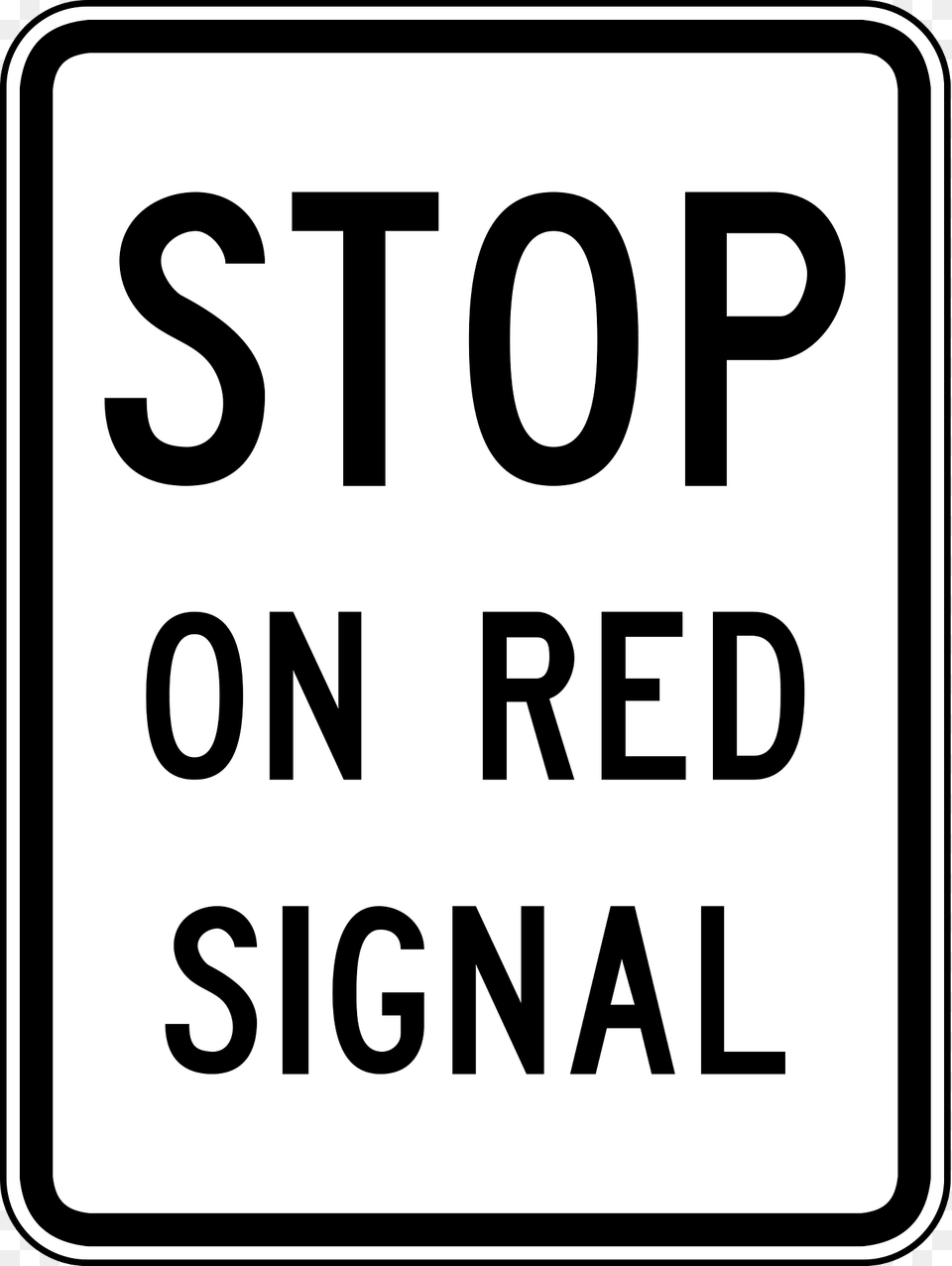 9 Stop On Red Signal Clipart, Sign, Symbol, Road Sign, Text Free Png Download