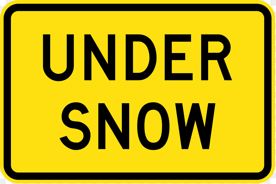 9 Under Snow Clipart, Sign, Symbol, Road Sign Png