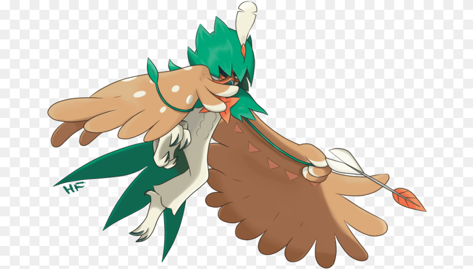 900x674 Decidueye By Hftran Dan3l0v Gen 7 Flying Types, Person Free Png