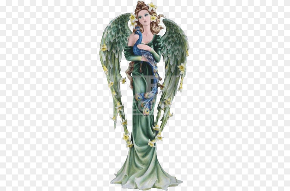 Peacock Wings, Figurine, Adult, Bride, Female Free Transparent Png