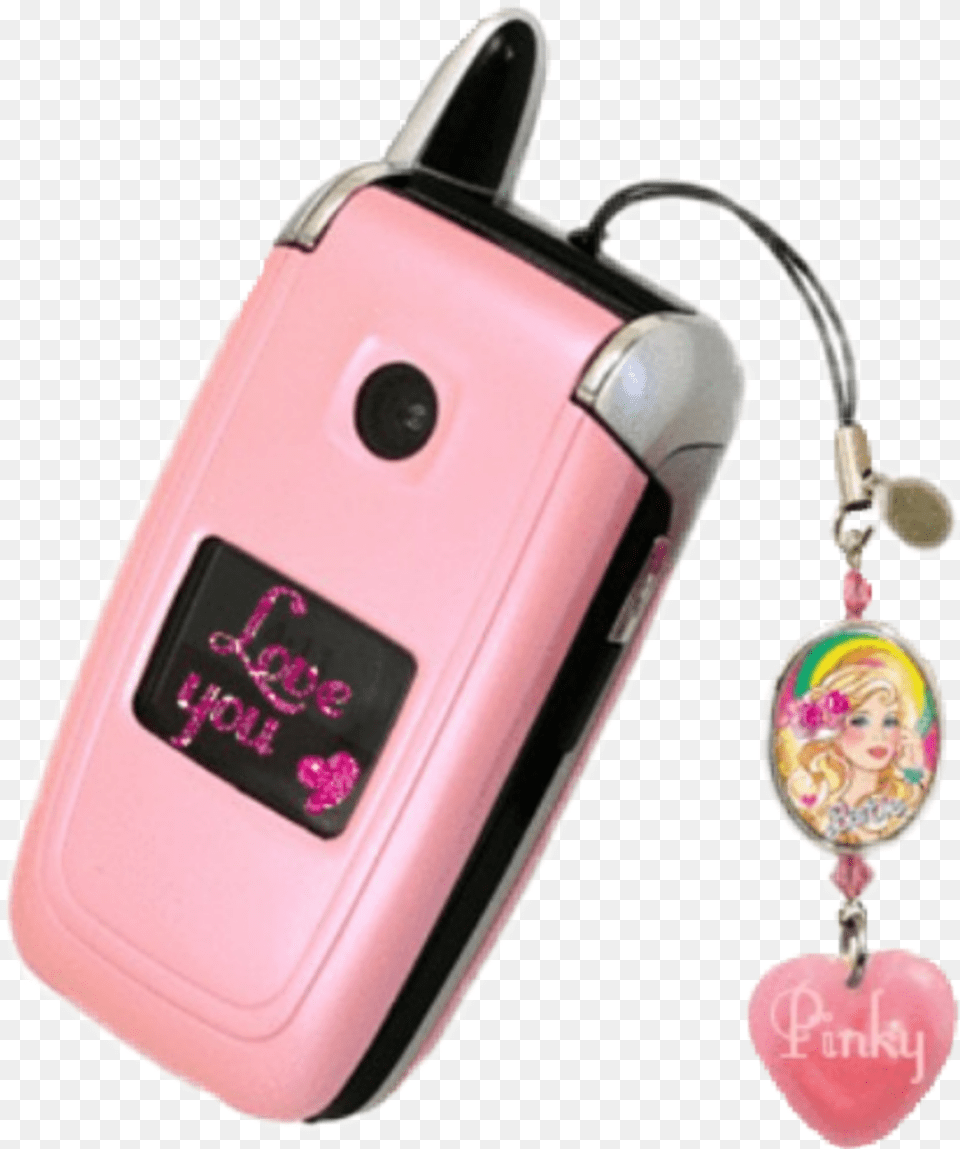 90s Barbie Sticker By Barbieu0027s Hot Cheetos Barbie Flip Phone, Electronics, Mobile Phone, Face, Head Png Image