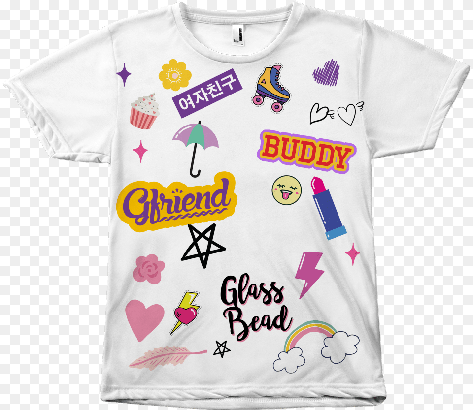 90s Cup Design Shirt, Clothing, T-shirt Png Image