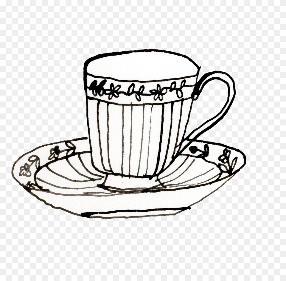 90s Cup Saucer, Beverage, Coffee, Coffee Cup Free Png