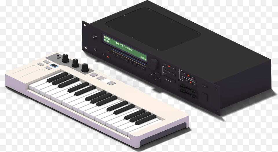 90s Digital Synth Musical Keyboard, Musical Instrument, Piano Png Image