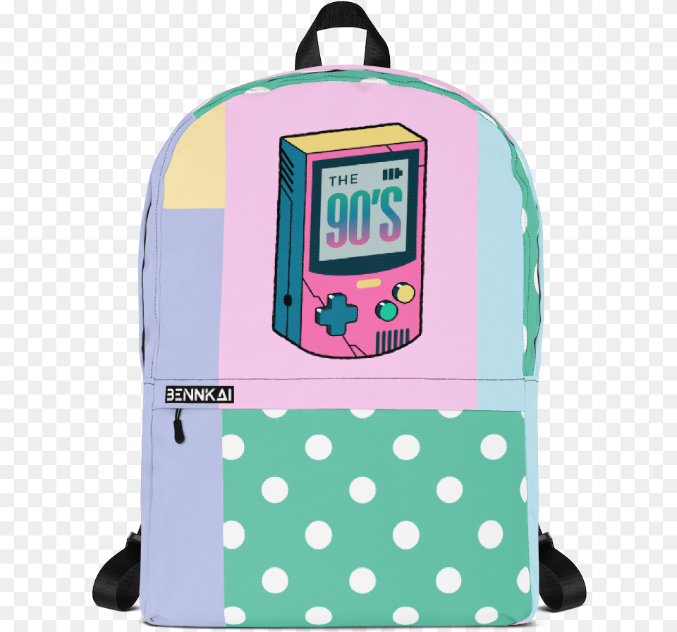 90s Gaming Backpack Color Guard Backpack, Bag, Accessories, Handbag Free Png