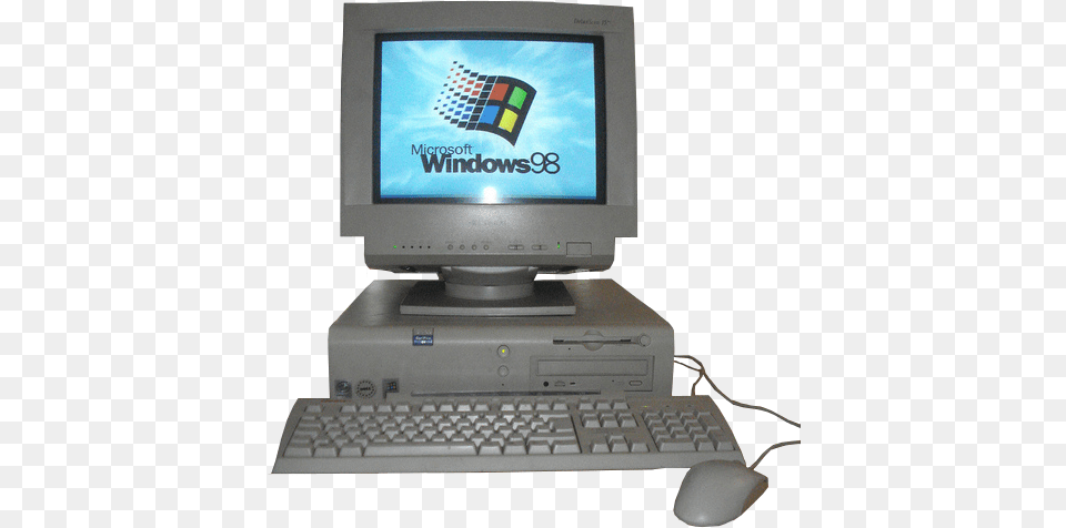 90s Pc Windows 98 Computer, Computer Hardware, Computer Keyboard, Electronics, Hardware Png Image