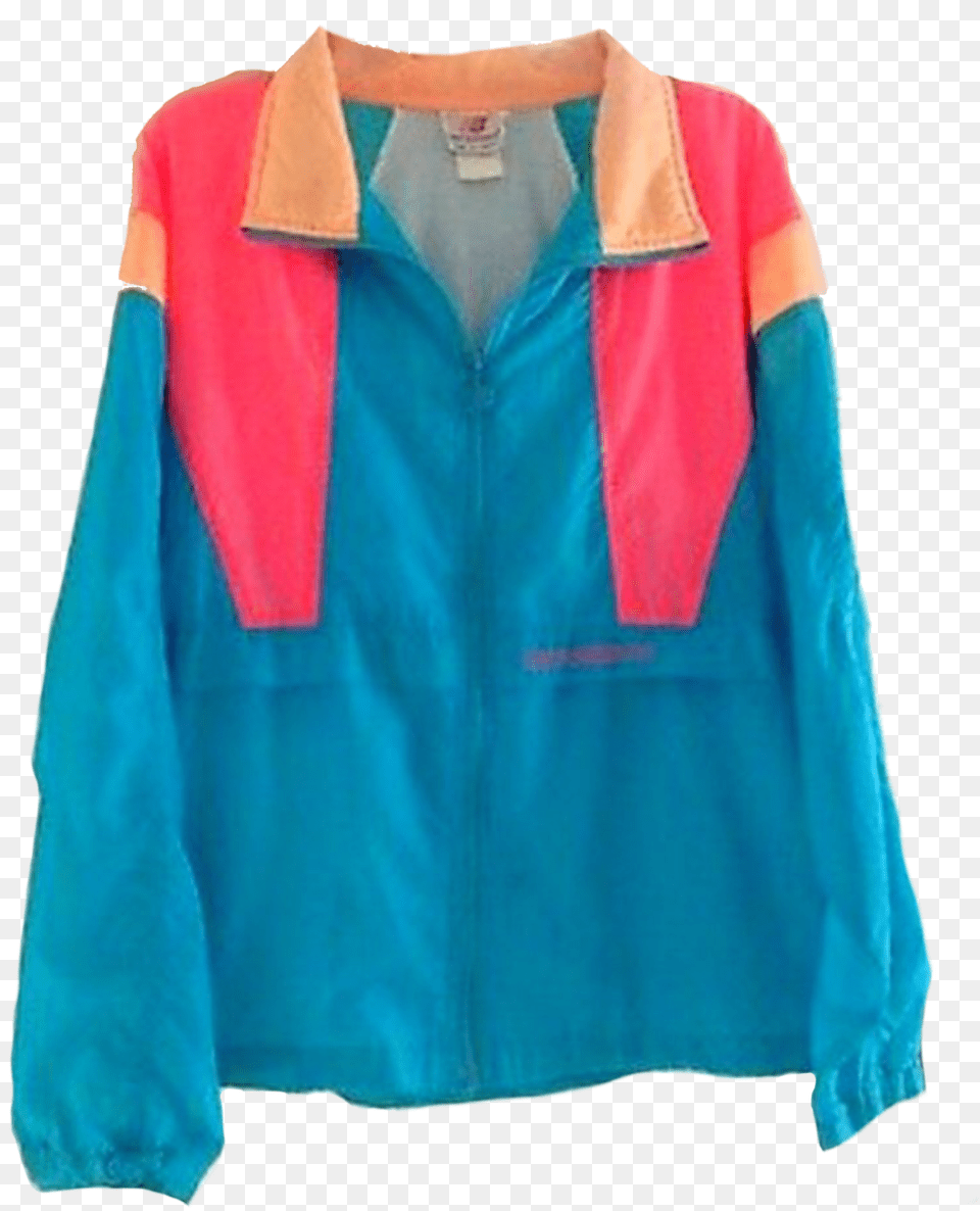 90s Transparent And Blouse, Clothing, Coat, Fleece, Jacket Png Image