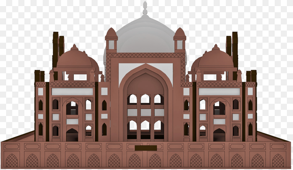 91 Htb 01 Humayun Tomb Model Kit, Architecture, Building, Dome, Arch Free Transparent Png