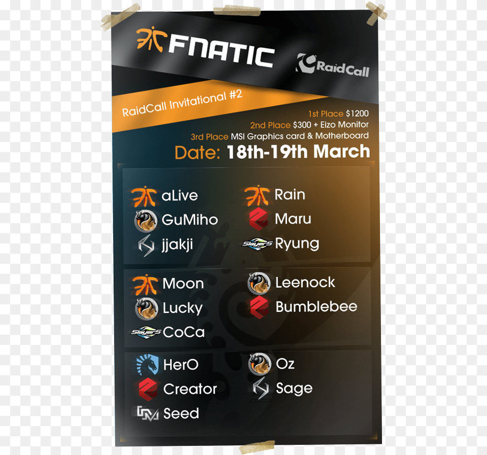 Fnatic Logo, Advertisement, Poster, Text, Electrical Device Free Transparent Png