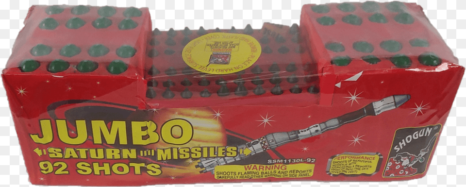 92 Jumbo Saturn Missile 92 Shots Box, Game Free Transparent Png