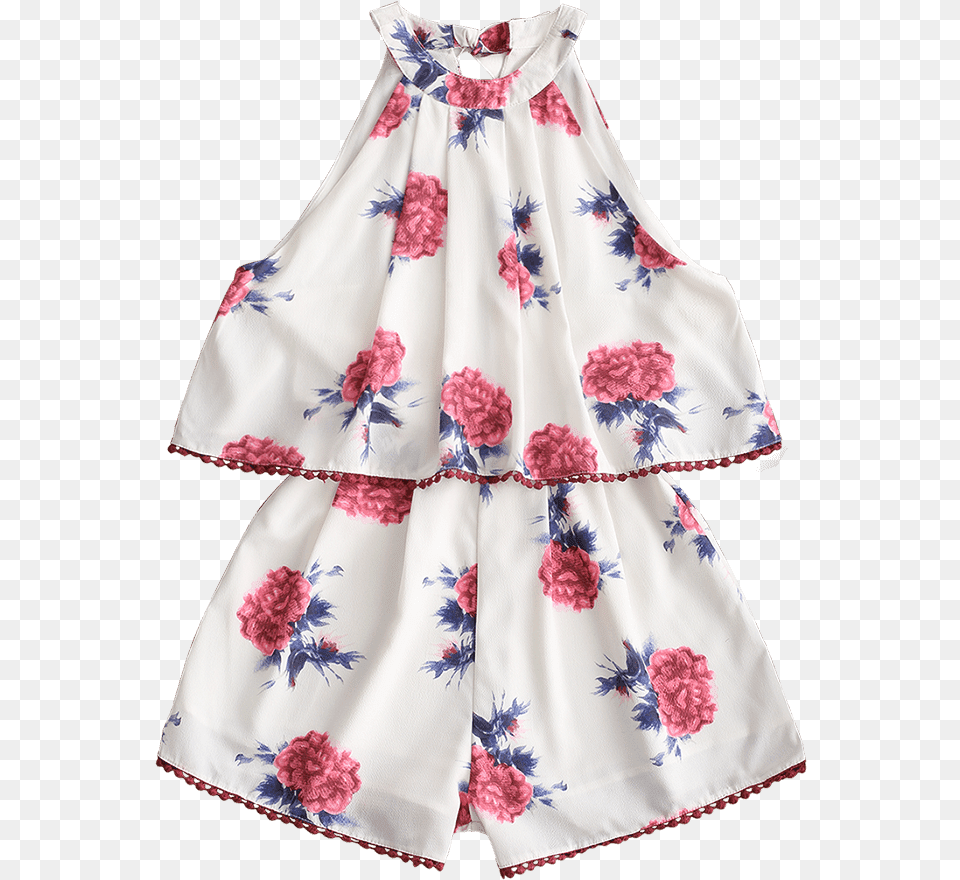 Flower Overlay, Clothing, Dress, Fashion, Female Free Png