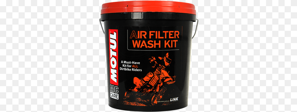 930 00b 1 Motul Bike Care Kits Air Filter Bucket Wash Kit, Bottle, Shaker, Paint Container Png Image