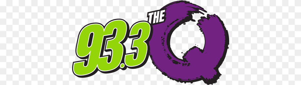 933 The Q Logo, Text, Green, Number, Purple Png
