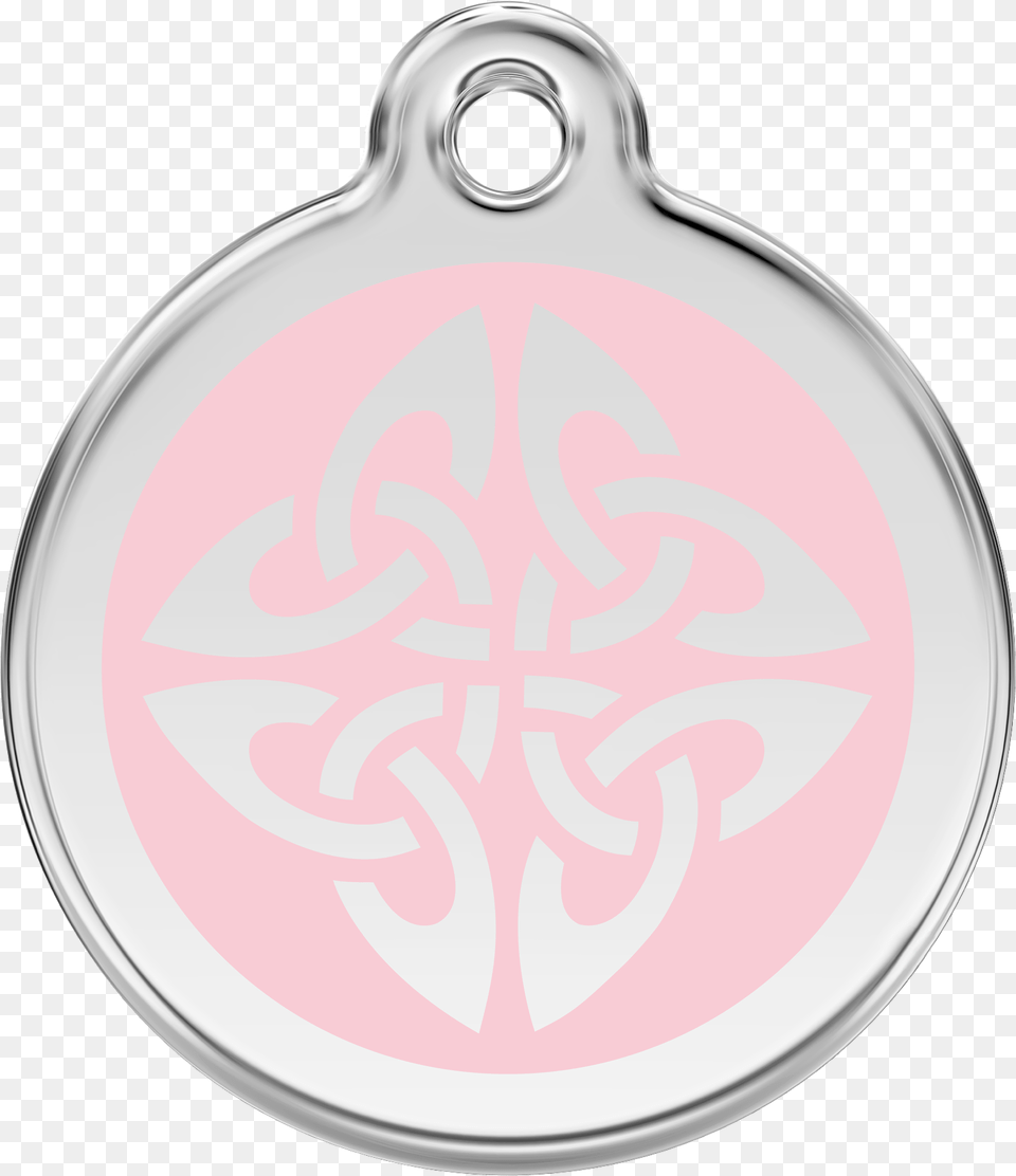 Red Dingo Tribal Fish Pet Id Tag Pink, Accessories, Plate, Pendant, Pottery Free Transparent Png