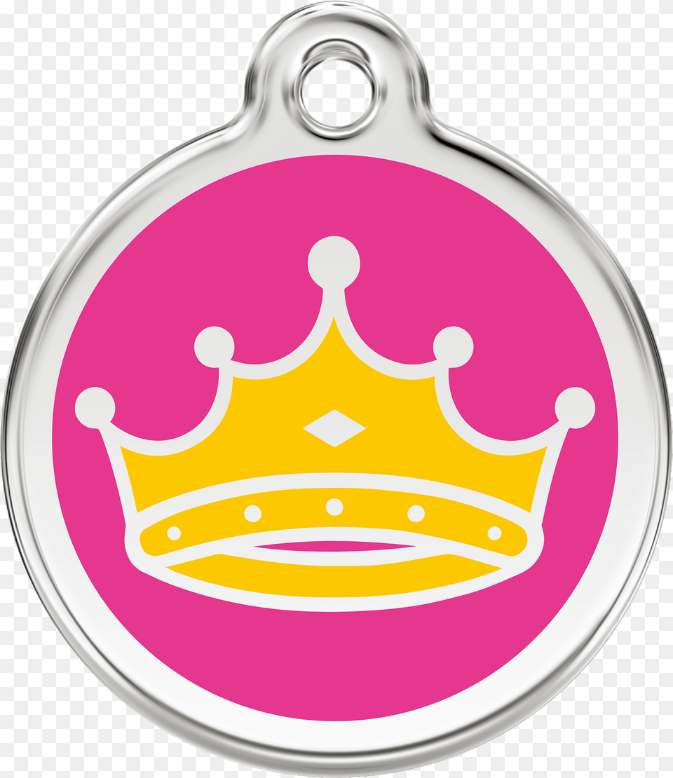 Image Red Dingo Queen Pet Id Tag Hot Pink, Accessories, Jewelry Free Png