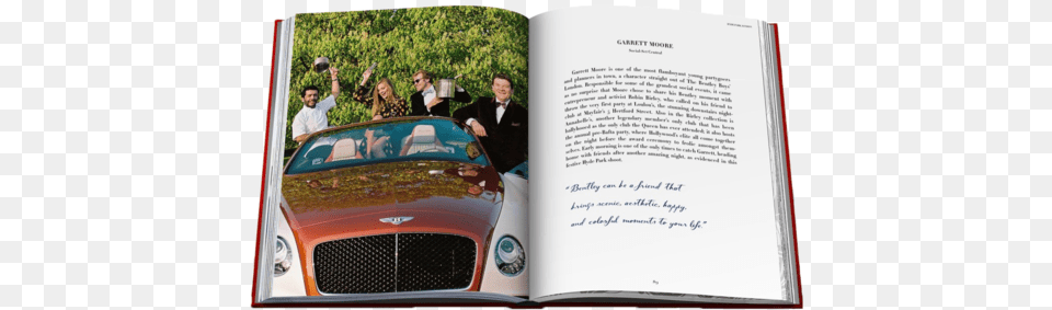 Bentley, Book, Publication, Advertisement, Person Png