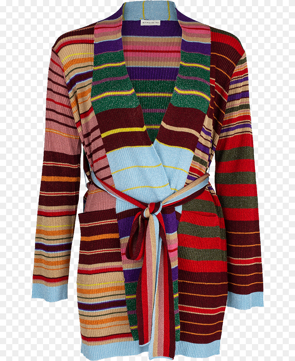 Stripe Pattern, Clothing, Knitwear, Sweater, Fashion Free Png Download
