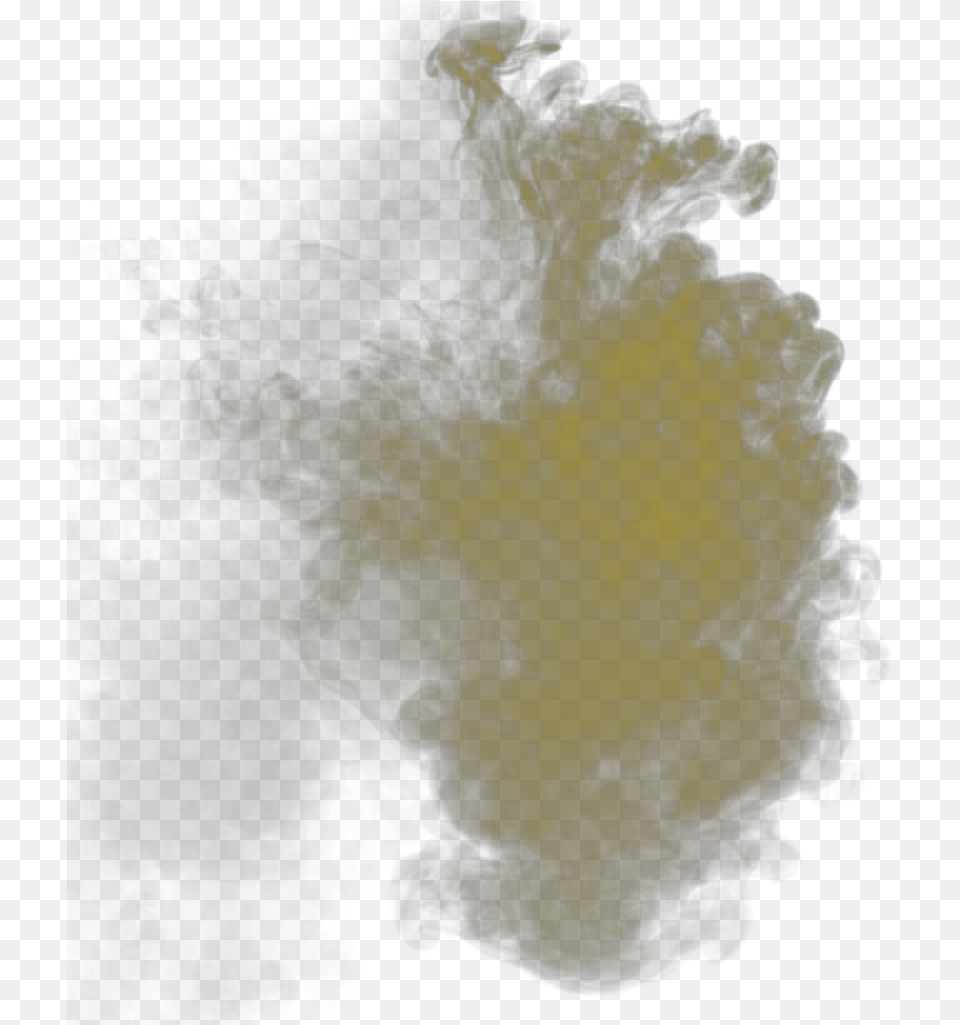 Yellow Smoke, Person Free Png Download
